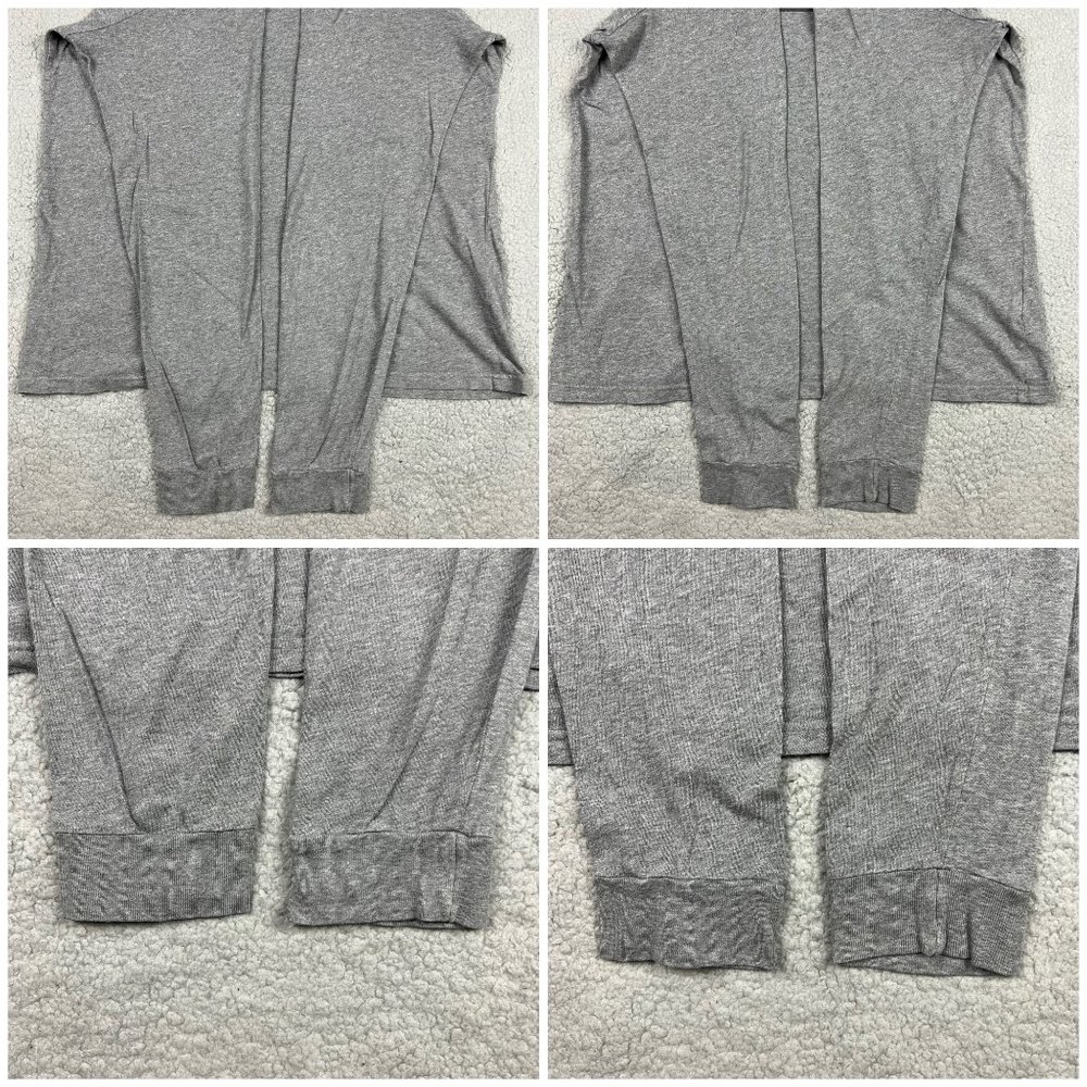 Patagonia T Shirt Mens Medium Grey Long Sleeve Mountain Logo Made In USA Vintage - Picture 6 of 10